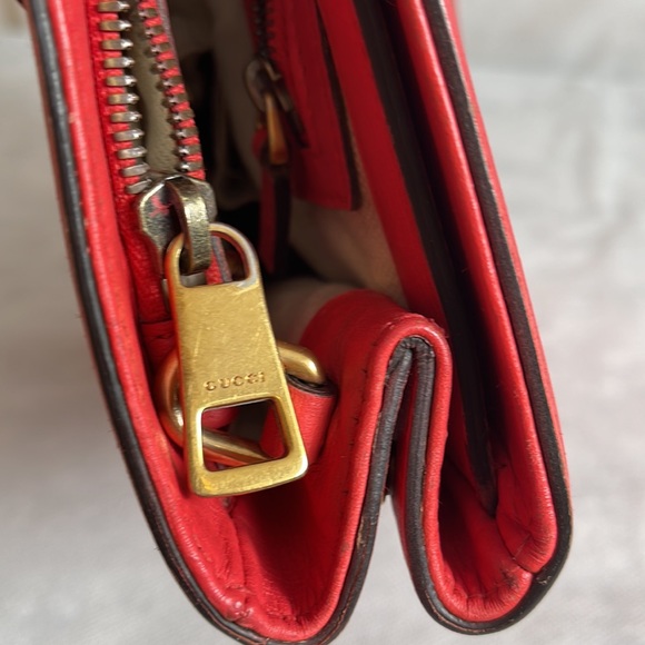 GUCCI Medium Coral Bright Bit Top Handle Tote - Picture 12 of 16